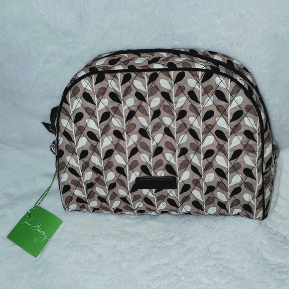 NWT Vera Bradley Zip Cosmetic Bundle Key West Vines - Picture 4 of 16
